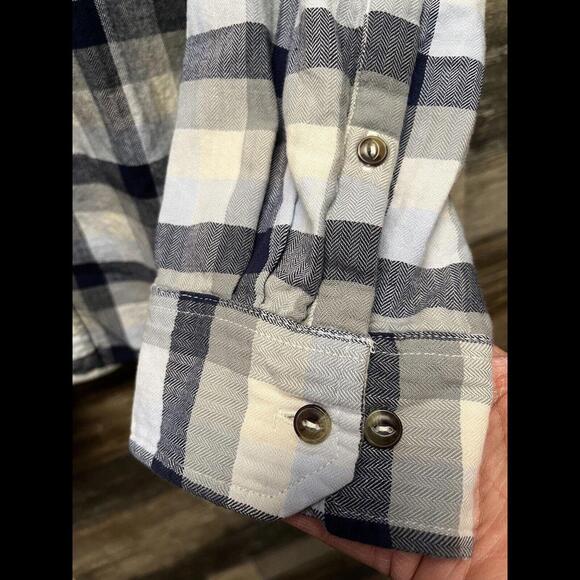 The North Face Mens Plaid Multicolor Button-Up Shirt Long Sleeve Casual 2XL XXL - Picture 2 of 10